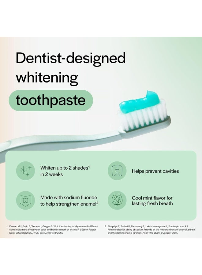 Opalescence Teeth Whitening Toothpaste  Pack of 1  Fluoride Oral Care 4.7 Oz 100ml  Cool Mint - Image 2