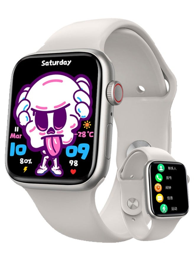 Multifunctional Smartwatch, 2.1 Inches, Smart Voice Assistant, Multiple Sports Modes, High-Definition Full Touch Screen, Multiple Message Reminders, Multiple Sports Modes, Smart Bracelets, Smart Wearable Devices