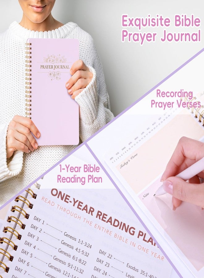 XKDOUS 40 Bible Study Kit, Journaling Supplies for Women with Case, Pink - Image 3