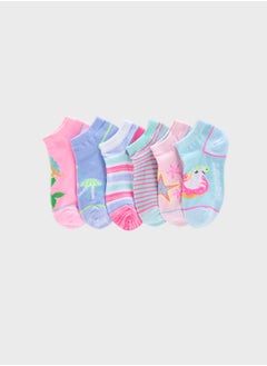 SKECHERS Kids 6 Pack Non Terry Socks  - Image 1