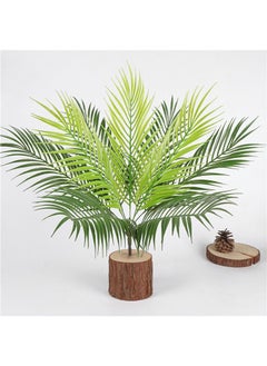Y&D Artificial Plastic Potted Leaf Green one size  - Image 1