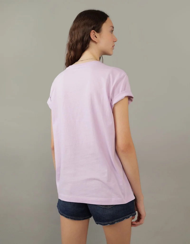 American Eagle  AE Short-Sleeve Graphic Tee for Women | Best Price UAE