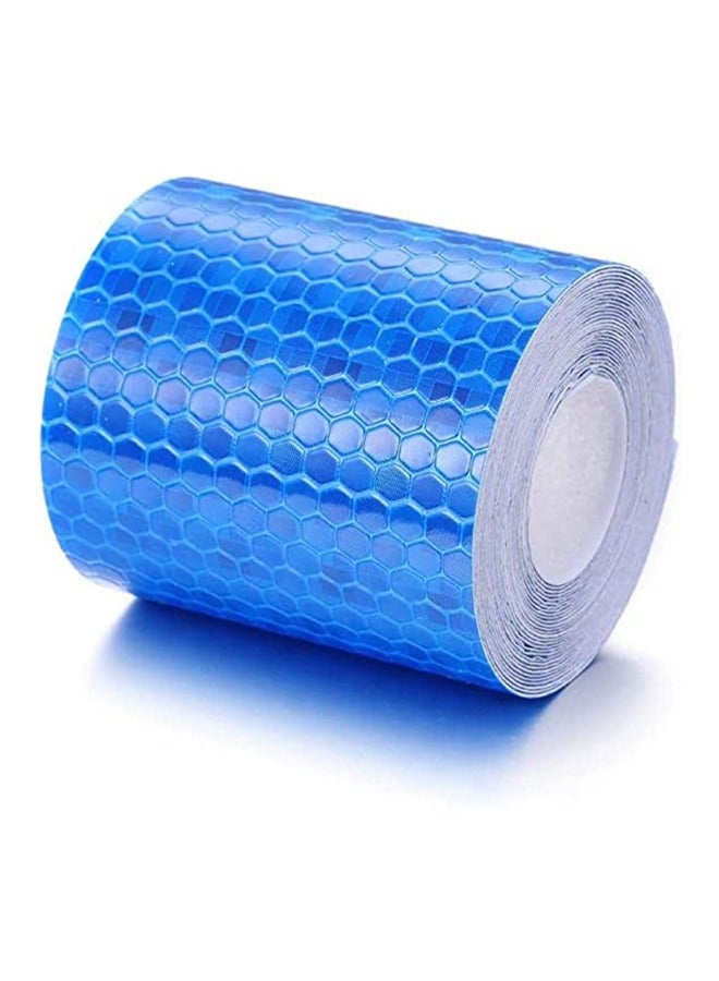 شريط عاكس PVC أزرق مقاس 3M X 5CM
