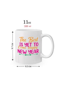 PRINTSHOP4ME Happy New Year Design Printed With New Year Theme Ceramic Coffee Mug Suitable Gift For Family/Friends And Special Person  - Image 2