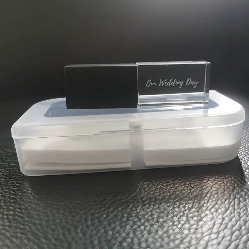 Custom USB Flash Drive 2GB Black Personalized Photo Memory Stick Photography Logo Gift - Image 5