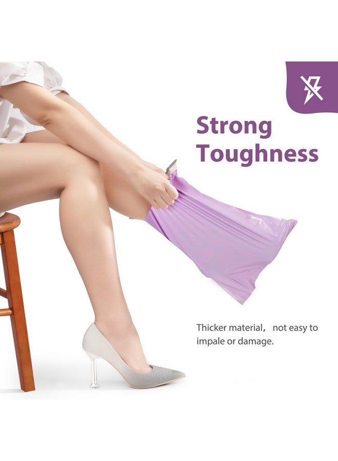 Fuxury Poly Mailers 12X15.5Inch 50 Pcs, Waterproof Shipping Bags For Clothing, Strong Adhesive Shipping Envelopes For Small Business Suppliers, Self Seal Mailers Poly Bags Mailing Envelopes Purple - Image 5