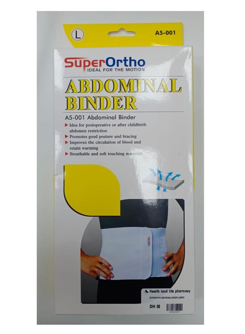 SuperOrtho Supertho Abdominal Binder (Large) - Image 1