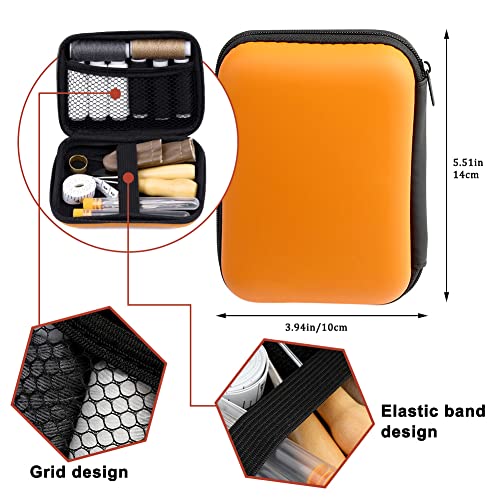 MORFEN Sewing Kit for Adults, 38 Pcs Heavy Duty Sewing Kit, Needle and Thread Kit with Hand Sewing Needles 8 Upholstery Thread, Upholstery Repair Kit for Carpet Canvas DIY Sewing Repair - Image 4