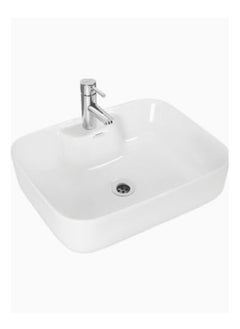 SOMANY Kent Over the Counter Basin Stylish and Durable Bathroom Sink for Modern Homes High Quality, Easy Installation 