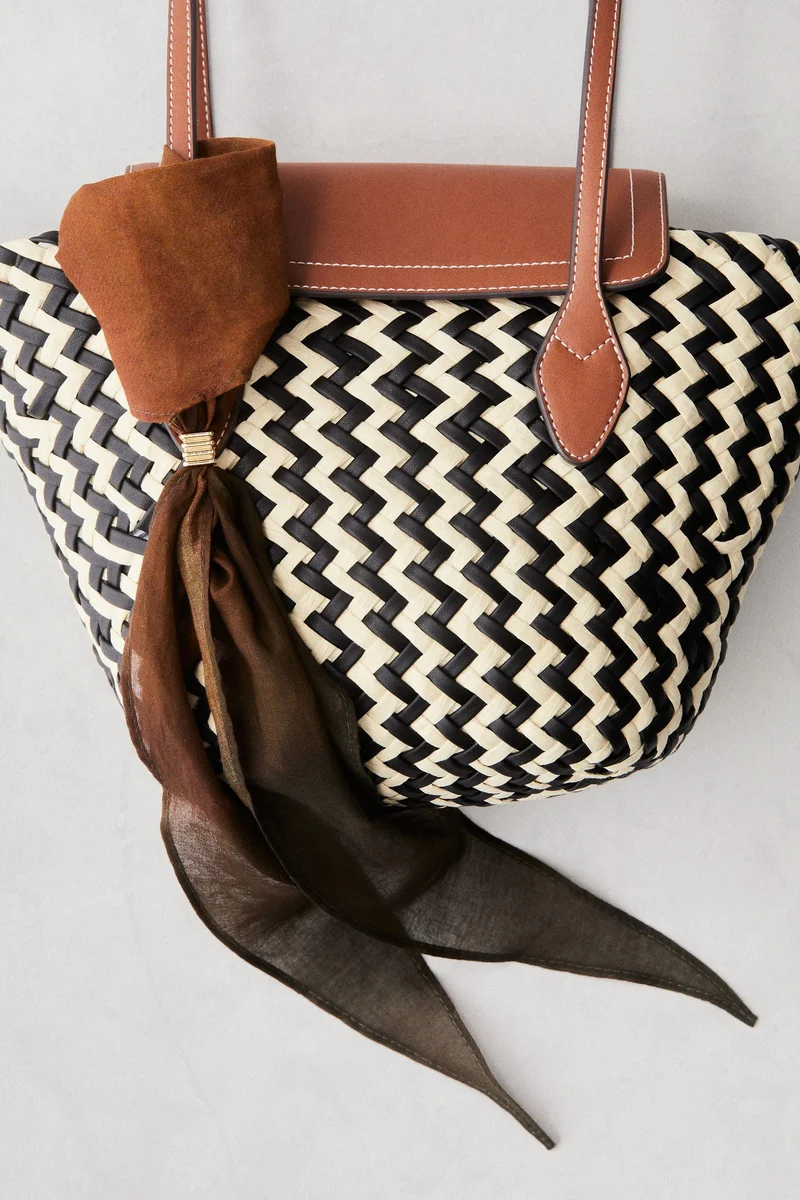 H&M Bead-detail neck scarf