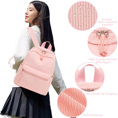 Bluboon Mini Backpacks for Girls 13" Toddler Backpack Purse School Bookbag Kawaii Backpack Women - Image 5