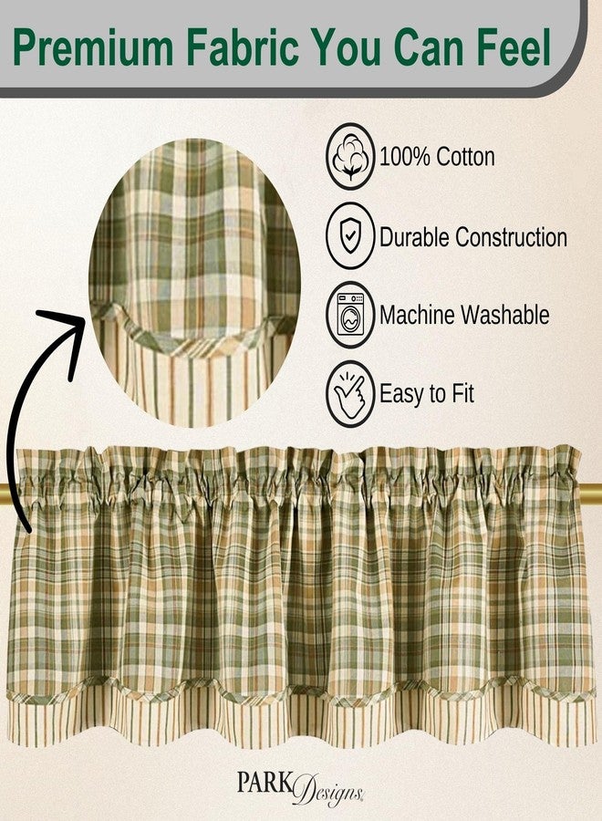 Park Designs Rosemary Layer Valance, 72 by 16" - Image 2