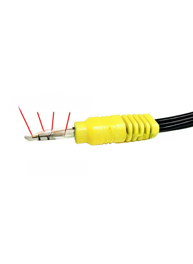 3.5 To 3rca Bus TV Set-top Box Lengthened Head One, Three AV Lines 3.5mm To 3 Lotus Mother Video Lines-Color:Standard Head 15mm (one Third Female Seat)  - Image 2
