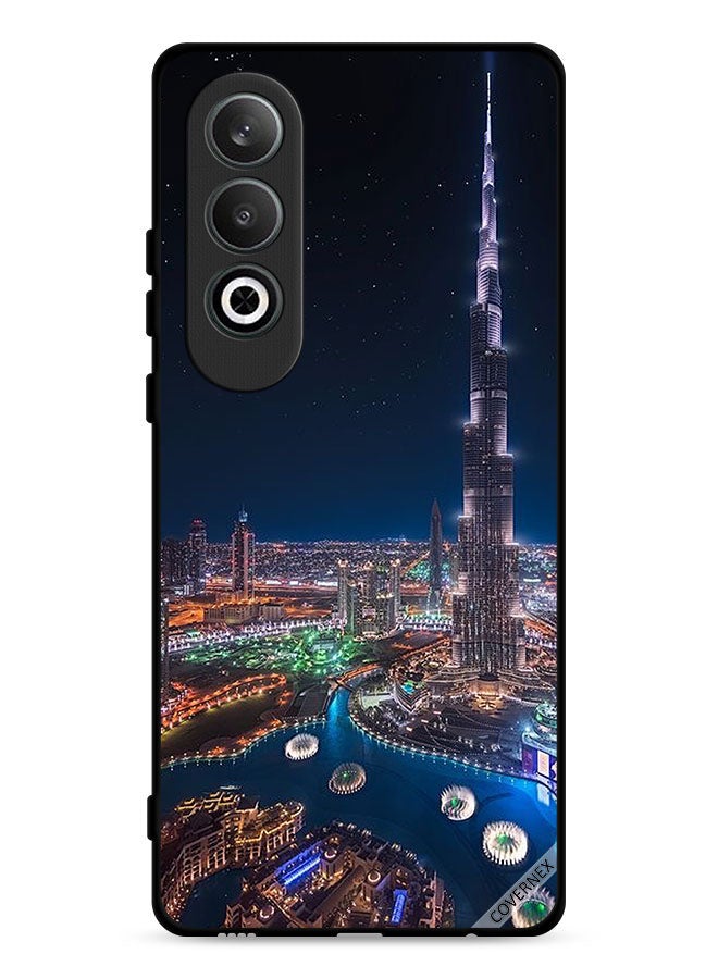 Covernex OnePlus Nord CE4 5G Protective Case Cover Night View Of Downtown - Image 1