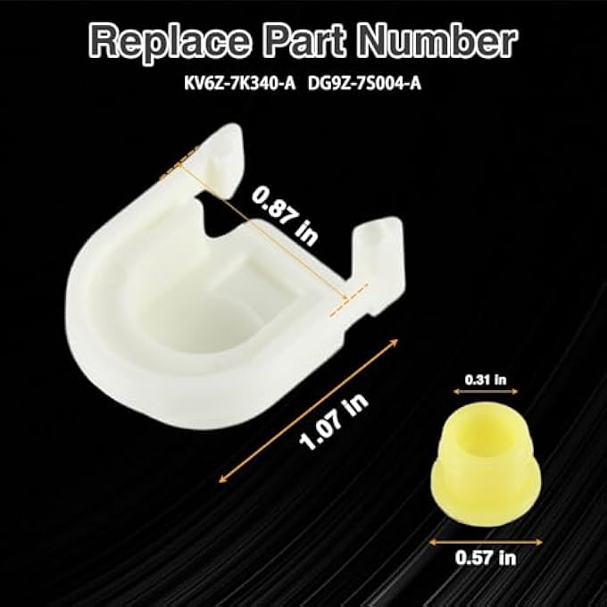 ريحني كابل ناقل الحركة FUSCH مع غطاء متوافق مع Ford Edge 20152018 Fusion 20132016 Escape 20132019 Transit Connect 20132021 CMax 20132018 استبدال KV6Z7K340A DG9Z7S004A - Image 5