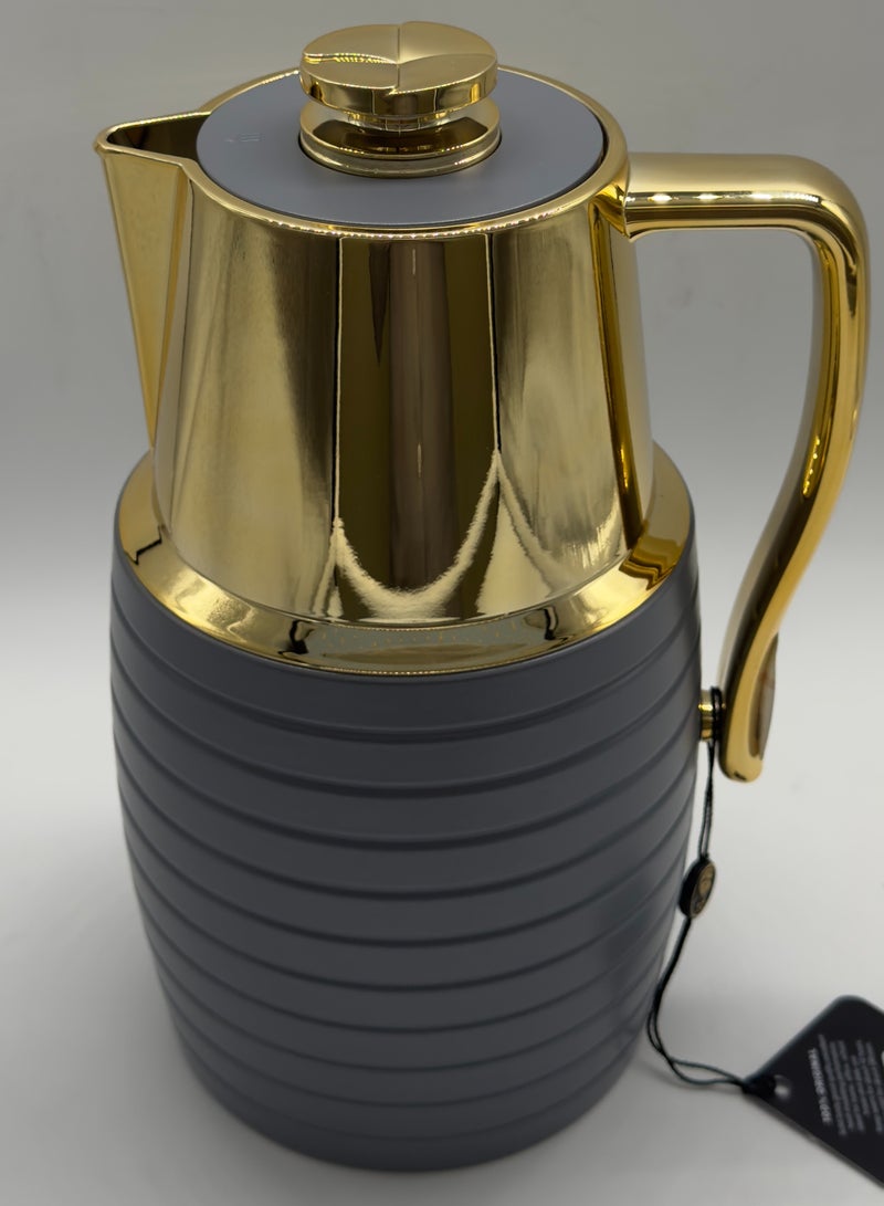 AL-GANNAS AL-GANNAS Premium Thermal Flask – 1L | Exclusive Design for Tea & Coffee - Image 2