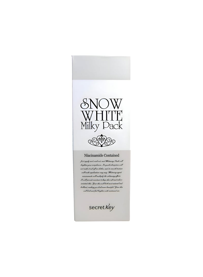 Secret Key Snow White Milky Back Face ,  Body Whitening Cream 200 Gm - Image 1