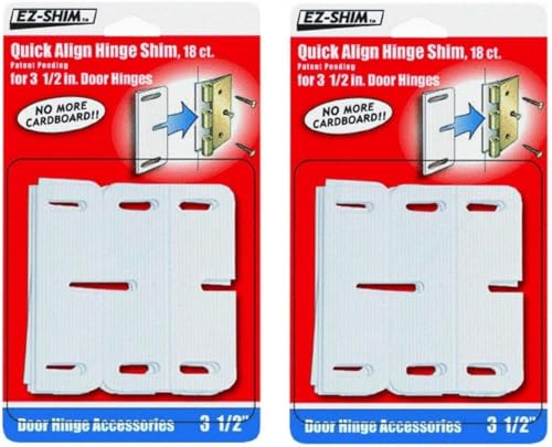 E-Z Shim EZ-SHIM HS350BP 3.5" Hinge Shim (36 Pack) - Image 2