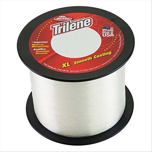 Berkley Trilene® XL®, Clear, 12lb | 5.4kg, 3000yd | 2743m Monofilament Fishing Line, Suitable for Freshwater Environments - Image 1