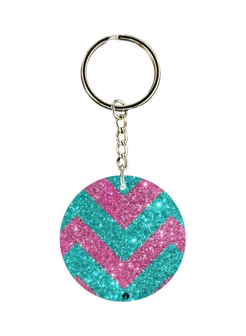 Sparkle Printed Keychain