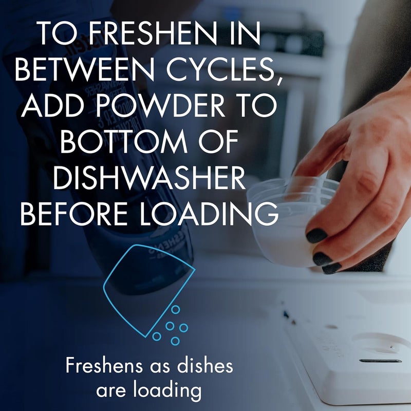 Glisten Dishwasher Magic Machine Cleaner and Disinfectant 2-Pack, Dishwasher Detergent Booster and Garbage Disposer Foaming Cleaner Pack - Image 5