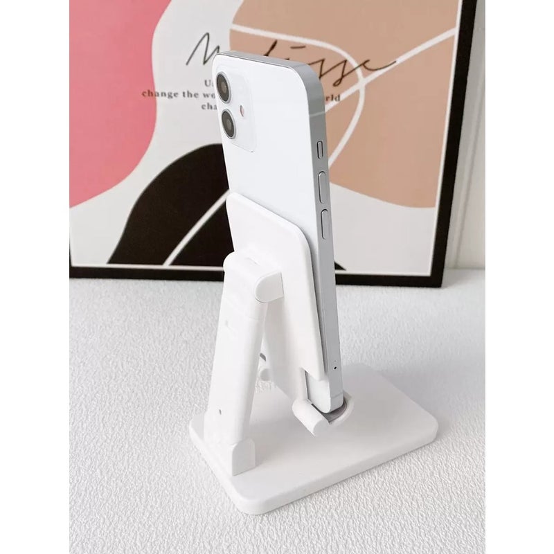 Foldable Desktop Phone Holder Compatible With IPhone, Android Phone, Gift For Birthday, Family, Friends Phone Stand, Phone Accessories - Image 1