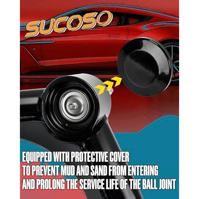 ريحني أذرع تحكم علوية أمامية بقياس 24 بوصة لذراع تحكم أمامي قابل للتعديل بحجم 19992006 شيفروليه سيلفرادو 1500 بوزن 24 رفع، مصنوع من أنابيب فولاذية مع مفاصل كروية تتناسب 19992006 جي إم سي سييرا 1500 - Image 5