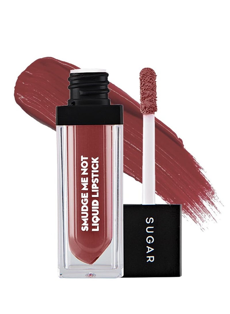 SUGAR Cosmetics - Smudge Me Not - Liquid Lipstick - 12 Don Fawn (Yellow Brown) - 4.5 ml - Ultra Matte Liquid Lipstick, Transferproof and Waterproof, Lasts Up to 12 hours - Image 1