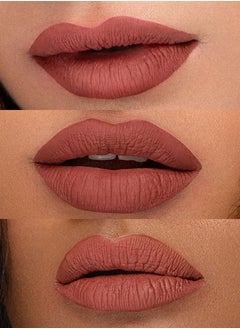 SUGAR SUGAR Cosmetics - Smudge Me Not - Liquid Lipstick - 12 Don Fawn (Yellow Brown) - 4.5 ml - Ultra Matte Liquid Lipstick, Transferproof and Waterproof, Lasts Up to 12 hours  - Image 4