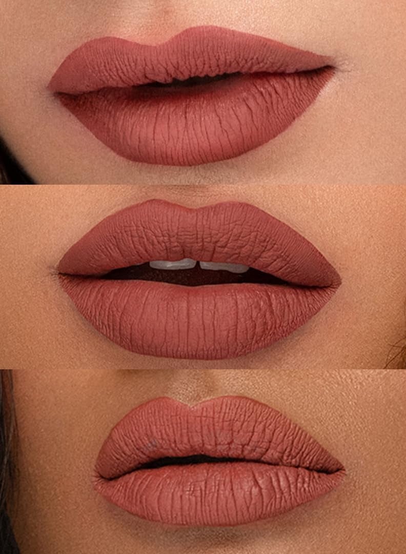 SUGAR Cosmetics - Smudge Me Not - Liquid Lipstick - 12 Don Fawn (Yellow Brown) - 4.5 ml - Ultra Matte Liquid Lipstick, Transferproof and Waterproof, Lasts Up to 12 hours - Image 4