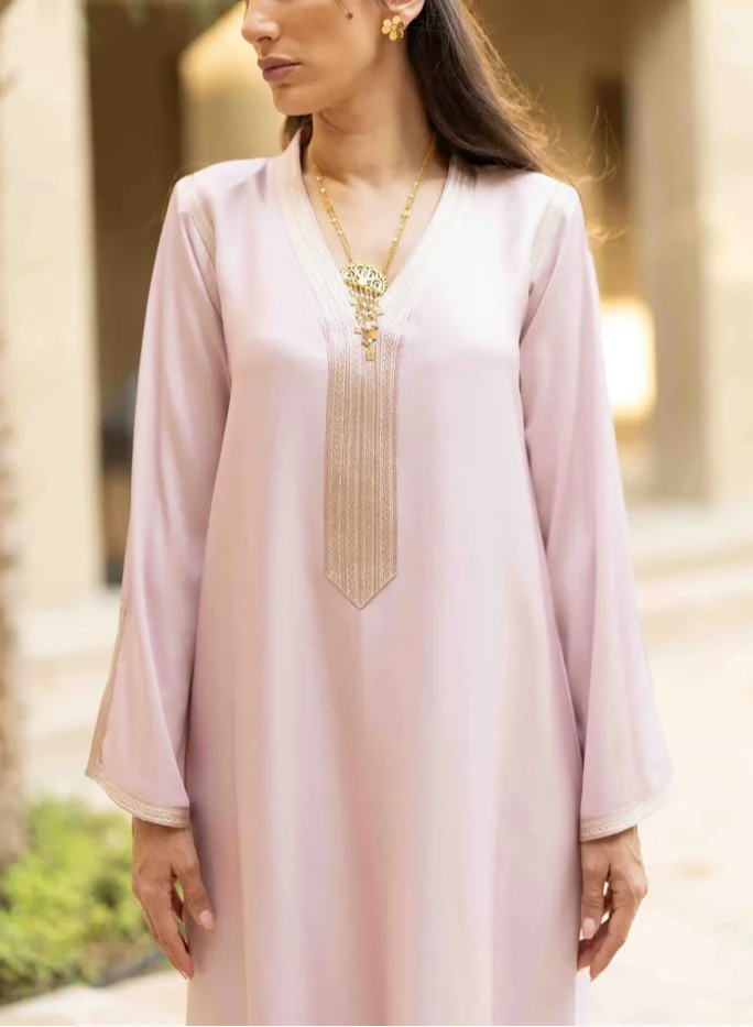 مايسون_ارابيلا SIDRAH KAFTAN PINK