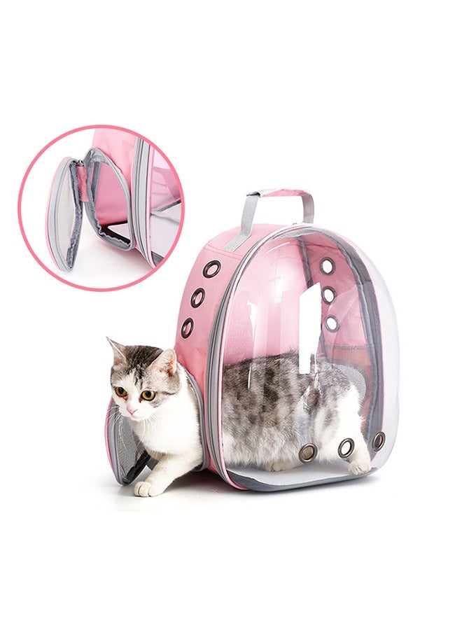 Bukela Cat Backpack Carrier Bubble Carrying Bag, Small Dog Backpack Carrier for Small Medium Dogs Cats, Space Capsule Pet Carrier Dog Hiking Backpack - Image 5
