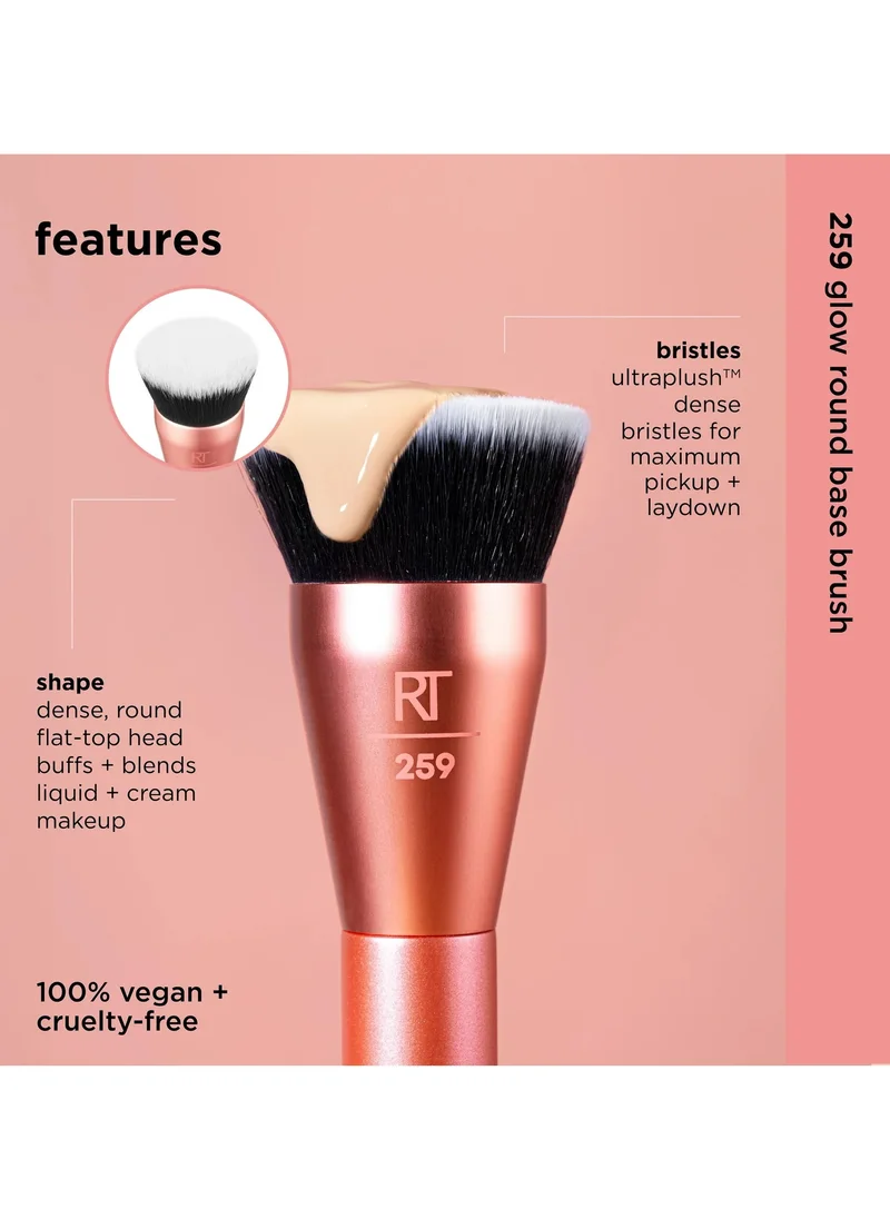 REAL TECHNIQUES Glow Round Base Brush