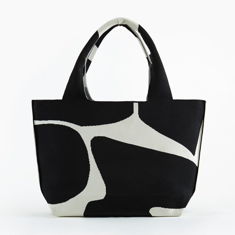 New Milk Pattern All-Match Tote Bag Korean Style Instagram Style Niche Fashion Casual All-Match Large Capacity Shoulder Bag - Image 1