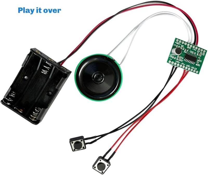 DIY Voice Recording Module Light Sensing 4 Minutes Play Once Greeting Card Chip - Image 4