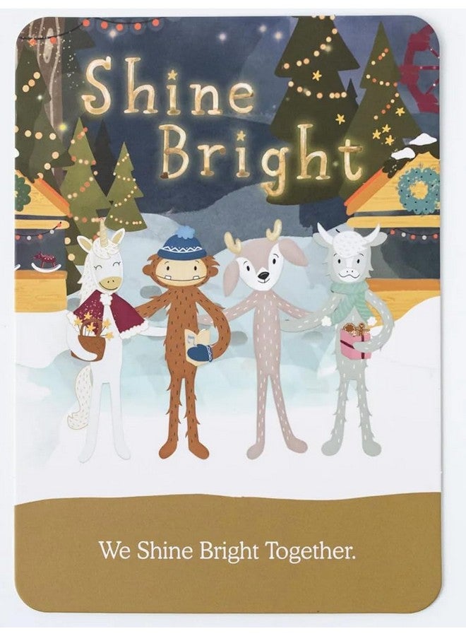 Slumberkins Shine Bright Ibex Snuggler Plush + Affirmation Card - Promotes Positive Self-Esteem, Authenticity & Community - Holiday SEL Toys for Boys and Girls - Image 3