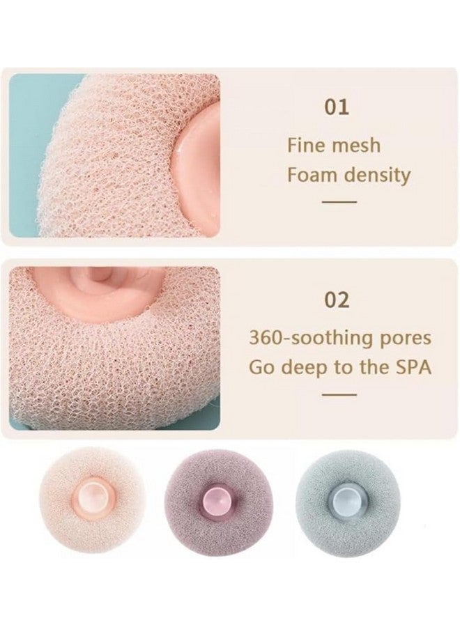 LEDHOLYT Soft Loofah Body Scrubber Sponge - Exfoliating, Cleansing, and Massaging Skin Care Tool for Relaxing Shower Routine - Image 4