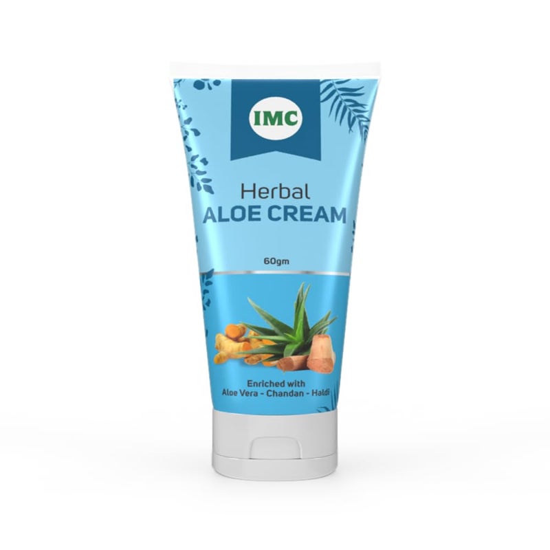 Imc Aloe Cream - 60Gm, Pack Of 2