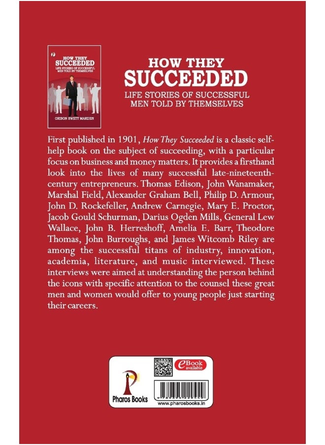How They Succeeded Life Stories of Successful Men Told by Themselves  - Image 2