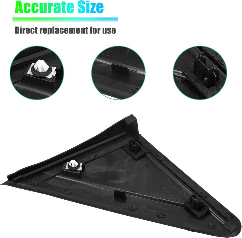 Unifizz Passenger Side Mirror Flag Applique for Chrysler Town & Country, Dodge Grand Caravan, and Ram C/V - Image 4