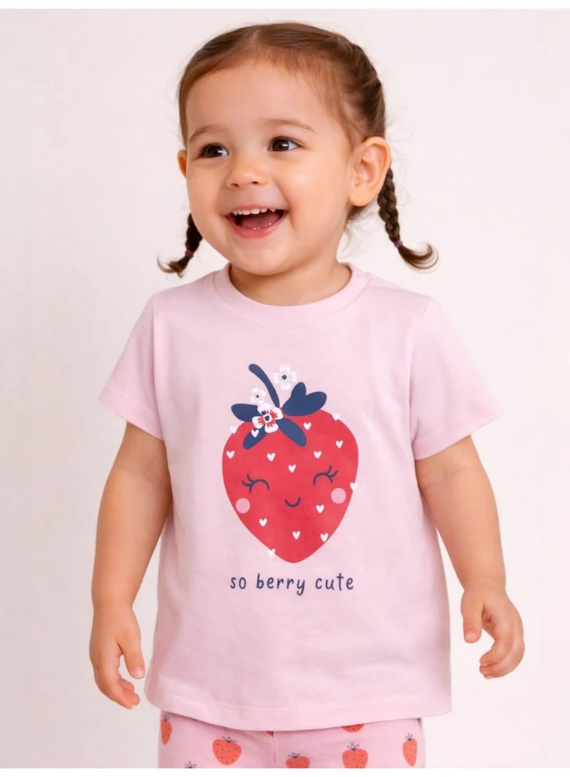 Victor And Jane  Girls’ Multipack (2 Pack) – Graphic T-Shirts & Leggings Set (Basic Fit) for Women | Best Price UAE
