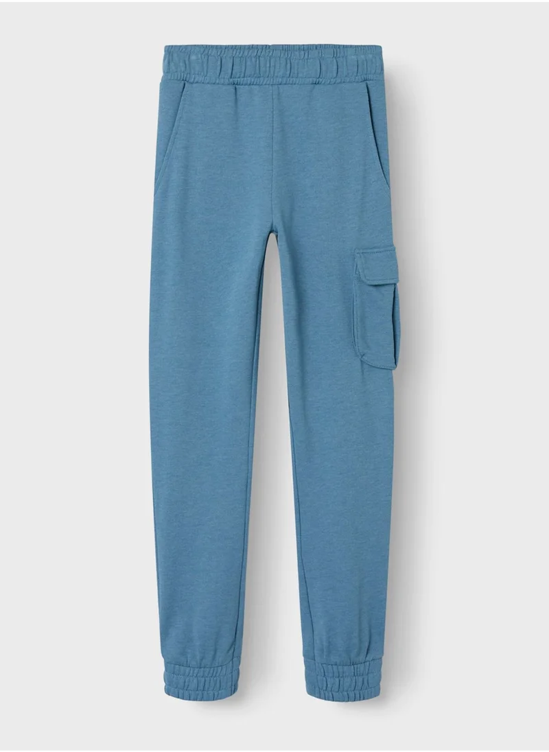 NAME IT Kids Pocket Detail Sweatpants