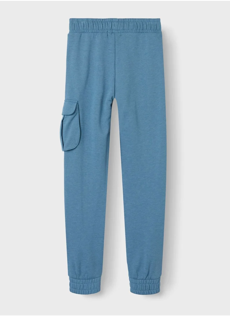 NAME IT Kids Pocket Detail Sweatpants