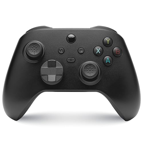 NITHO SMART 2 Wireless Controller for Switch, PC, Android & iOS | Gaming Gamepad with Hall Effect Trigger & Stick, Adjustable Turbo & Vibration, 6-Axis Motion Sensor, Programmable Buttons - Black - Image 1