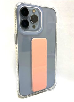 Generic Clear Flexible Mobile Phone Case Mobile Phone Protective Cover with Bracket Magnetic Adsorption Wireless Charging Anti-scratch and Shock-proof Suitable for iPhone 15 Pro Max  - Image 1