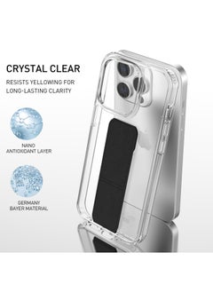 Generic Clear Flexible Mobile Phone Case Mobile Phone Protective Cover with Bracket Magnetic Adsorption Wireless Charging Anti-scratch and Shock-proof Suitable for iPhone 15 Pro Max  - Image 5