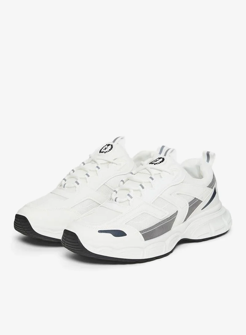 Styli Active Stitch Detail Front Lace Up Chunky Sneakers