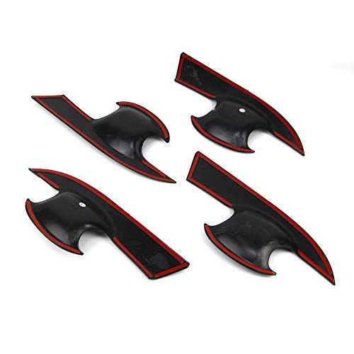 Dreamseek Door Handle Bowl Cover for 10th Gen Honda Civic 2016 2017 2018 2019 2020 2021 Exterior ABS Molding Trim Carbon Fiber Style - Image 4