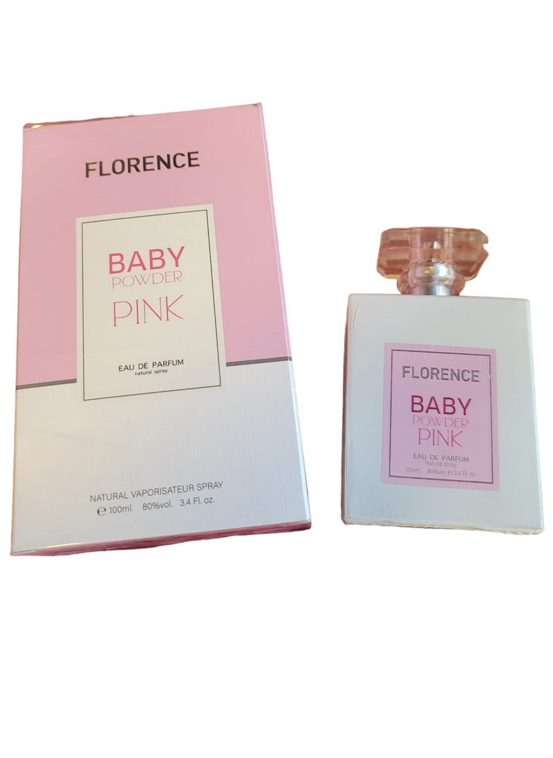 Florence BABY POWDER PINK EAU DE PARFUM 100 ML  - Image 3