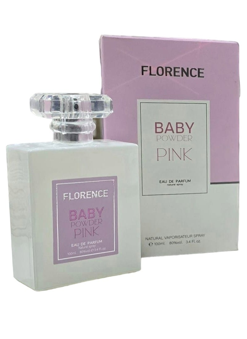 Florence BABY POWDER PINK EAU DE PARFUM 100 ML  - Image 1